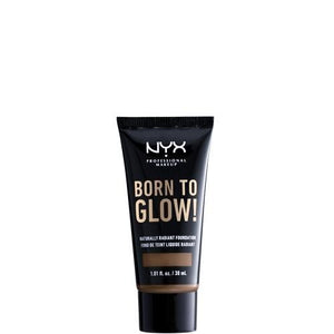 NYX Born to Glow Naturally Radiant Liquid Foundation ( 1.01 fl. oz.) Select Color - DollarFanatic.com