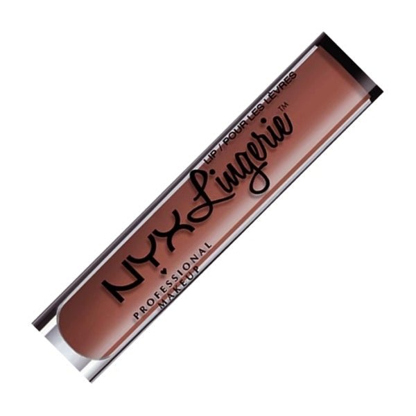 NYX Lip Lingerie Matte Liquid Lipstick (Select Color) Vegan, Long - lasting Nude Colors - Dollar Fanatic
