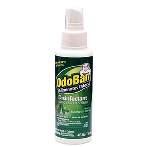 OdoBan Ready-to-Use Disinfectant Spray - Eucalyptus (4 fl. oz.) Fabric & Air Freshener - DollarFanatic.com