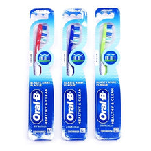 Oral-B Healthy Clean Toothbrush - Medium (1 Count) Select Color - DollarFanatic.com