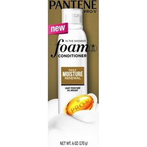 Pantene Pro-V Daily Moisture Renewal In the Shower Foam Hair Conditioner (6 oz.) - DollarFanatic.com