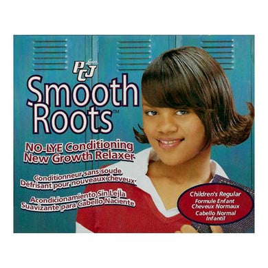 PCJ Smooth Roots No-Lye Conditioning New Growth Relaxer Kit - Children's Regular (5-Piece Kit) - DollarFanatic.com