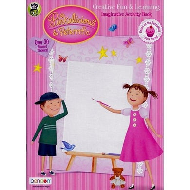 Pinkalicious & Peterrific Creative Fun & Learning Activity Book (Includes Rewards Stickers) Select Title - DollarFanatic.com