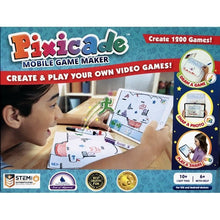 Pixicade Mobile Game Maker Art Kit & Storage Case (8-Piece Kit) Includes Markers and Activity Books - DollarFanatic.com