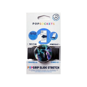 PopSockets PopGrip Slide Stretch Adjustable Phone Grip & Stand with Swappable Top (Select Design) - DollarFanatic.com