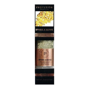 Profusion Spark A Move Hair Face Body Glitter Stick (Net wt. 0.53 oz.) Select Color - DollarFanatic.com