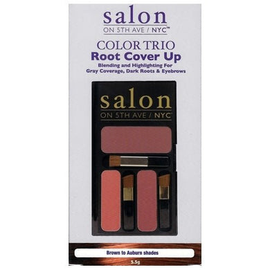 Salon on 5th Ave/NYC Color Trio Root Touch Up (Brown to Auburn Shades) Quick Fix Concealing Powder - DollarFanatic.com
