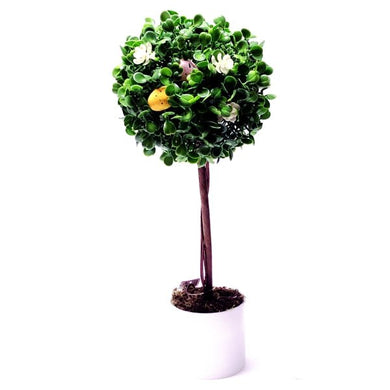 Seasonal Specialties Artificial Boxwood-Like Topiary Tree Decorative Plant (13