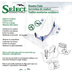 Select Incontinence Booster Pads (25 Pack) - DollarFanatic.com