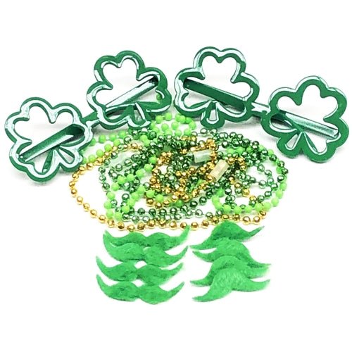 Shamrock St. Patrick's Party Kit (14-Piece Kit) - DollarFanatic.com
