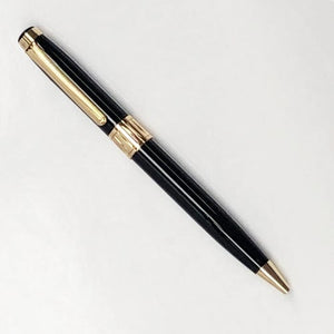 Slim Silver or Gold Accent Twist Action Ball Point Premium Pen (1 Count) Styles Vary - DollarFanatic.com