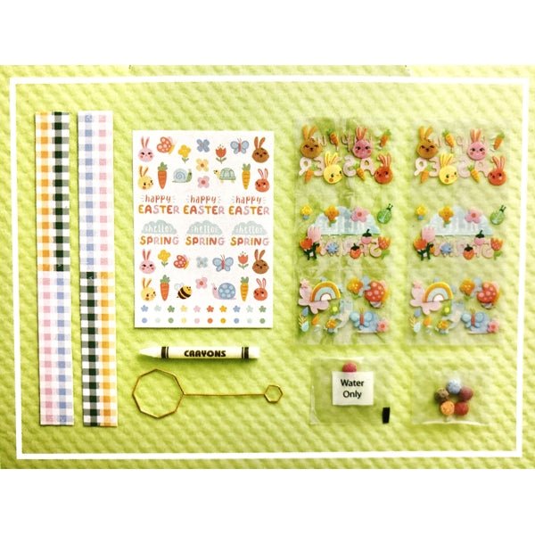Spritz Complete Egg Decorating Kit (18-Piece Kit) Includes Stickers and Food-Safe Dye Tablets - DollarFanatic.com