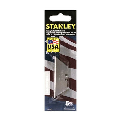Stanley Heavy Duty Utility Blade Refills - 11-921 (5 Pack) Made in USA - DollarFanatic.com
