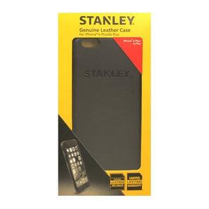 Stanley iPhone 6 Plus Leather Protective Case - Black (Also fits iPhone 6s Plus) - DollarFanatic.com