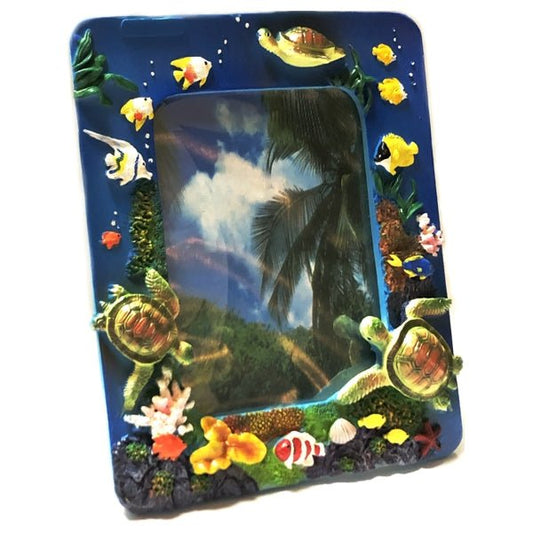 Star Atlanta Tropical Ocean Fish Photo Frame (Holds 3.5" x 5" Picture) Select Design - DollarFanatic.com