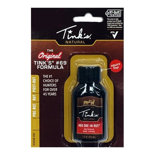 Tink's Natural #69 Doe-In-Rut Estrous Doe Urine (1 fl. oz.) - DollarFanatic.com