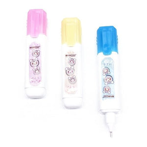 XDM Stationery White Out Correction Fluid Pen (1 Count) Styles Vary - DollarFanatic.com