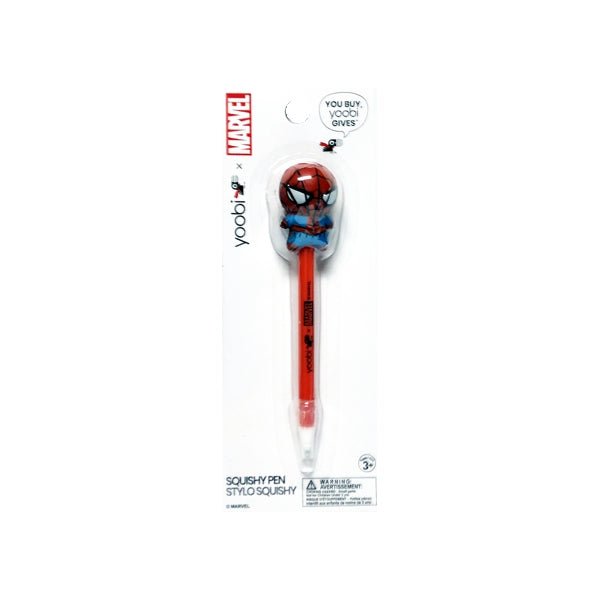 Yoobi Novelty Squishy Spidey Ball Point Pen - Black Ink (1 Count) - DollarFanatic.com